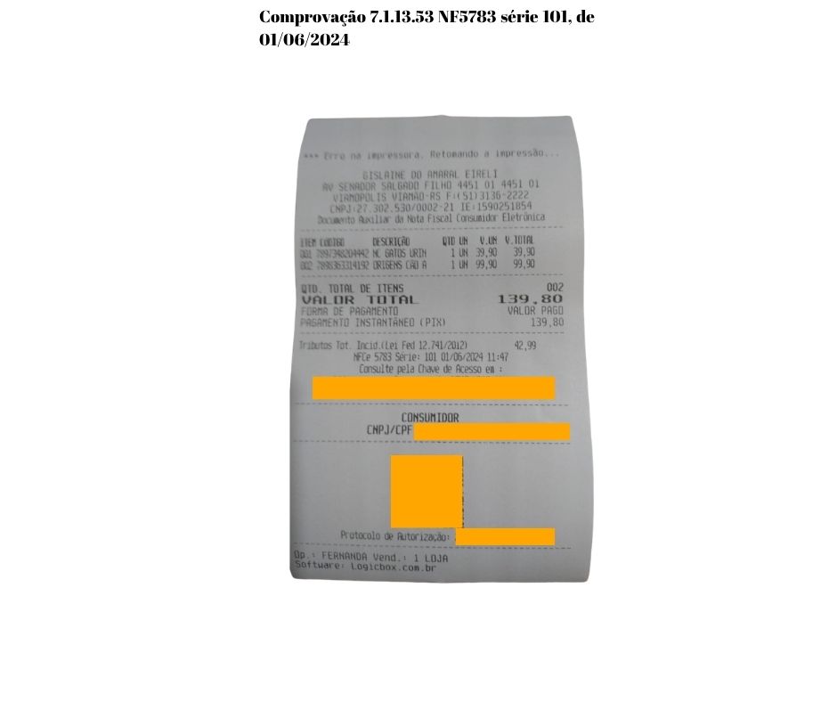 Nota Fiscal