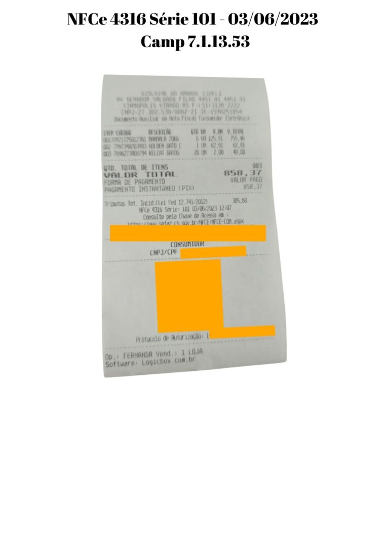 Nota Fiscal