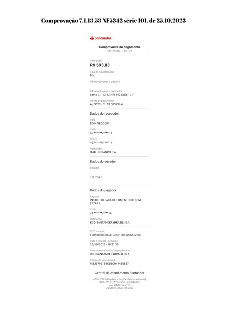 Nota Fiscal