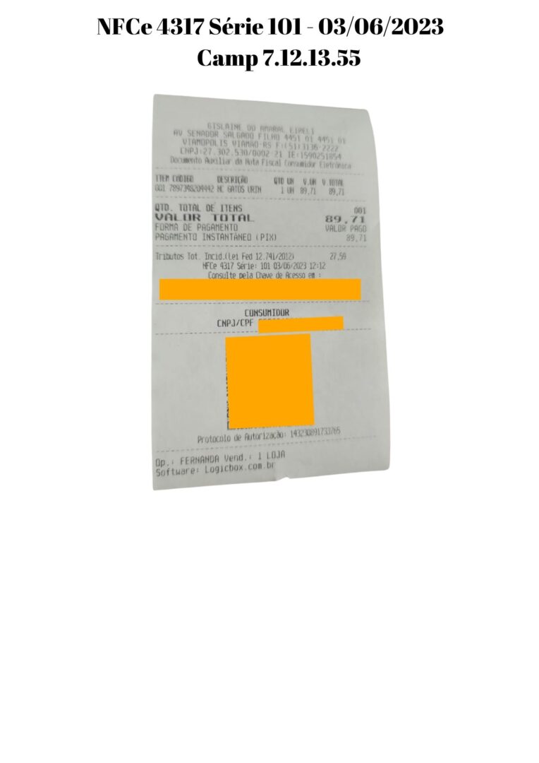 Nota Fiscal